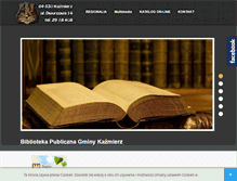 Tablet Screenshot of biblioteka.kazmierz.com.pl